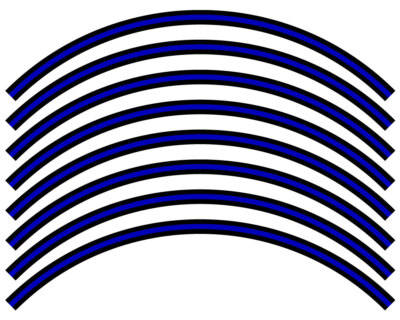 PIN STRIPE RIM PROTECTOR DECALS Senge Graphics