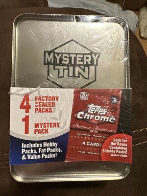 2023 Baseball Mystery Tin 2023 Mj Holding Baseball Tin New Sealed 