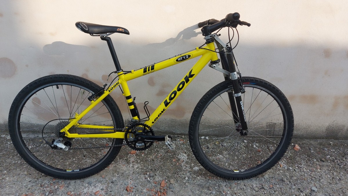 Mountain Bike Look ht forcella Fournales carbonio taglia S