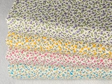 100% cotton fabric Fat Quarter Bundle quilting patchwork craft floral flowers D
