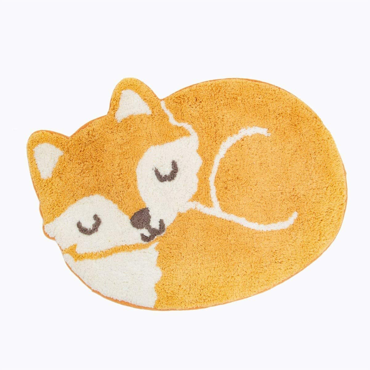 Sass & Belle Woodland Fox Rug Kids Bedroom Nursery Cotton Carpet Mat Nursery