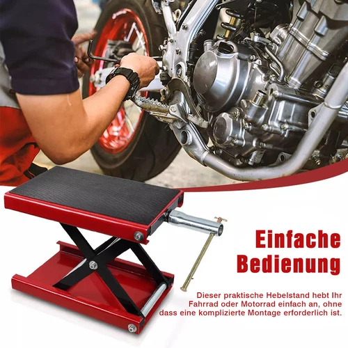 500 kg Motorradheber Motorradhebebühne Montagebock Motorrad Heber Hebebühne DHL - Bild 2 von 12
