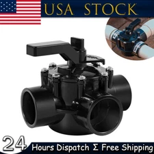 For 4715 Jandy NeverLube Diverter Valve Positive Seal 3-Port 1-1/2" to 2" Pipe