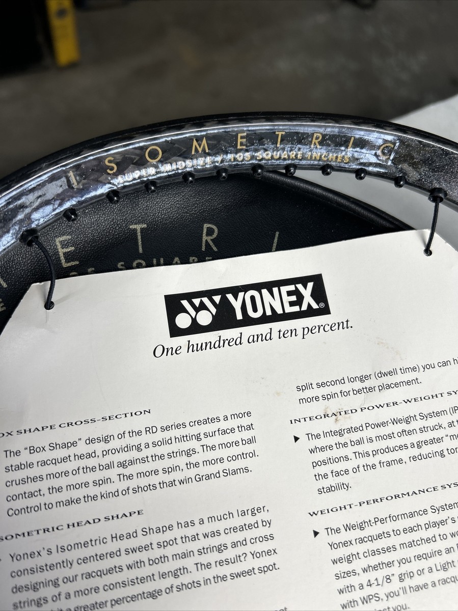 YONEX SUPER RQ-500 TENNIS RACQUET 4 1/2