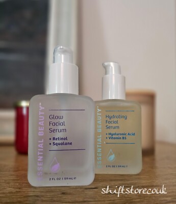 ESSENTIAL BEAUTY  Gesichtsserum 59ml Glow / Hydrating | Gel / Creme 236ml
