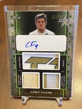2020 Leaf Army All-American CASEY FILKINS 15/15 Triple Patch Auto STANFORD