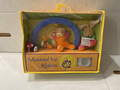 Kaloo- MUSIC MOBILE Hanging Crib Toy, In Original Box With Tote Bag