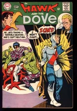 HAWK AND DOVE #1 6.5 // STEVE DITKO COVER ART DC 1968