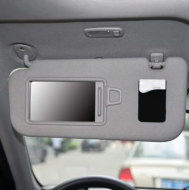 2pc Black Silicone Credit Card Holder Cell Phone Wallet Pocket Sticker Adhesive - Image 3 of 4