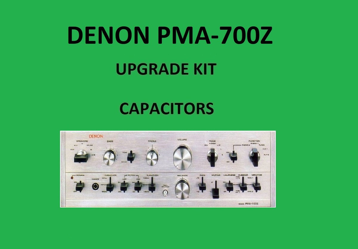 Stereo Amplifier DENON PMA-700Z Repair KIT - all capacitors | eBay