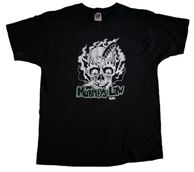 MURPHY'S LAW Tシャツ NYHC 当時物 90s ビンテージ MURPHY'S LAW