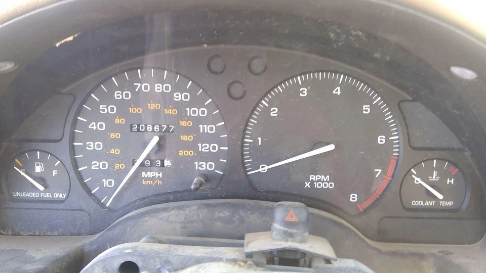 1997 1998 Saturn Sw2 спидометр кластер приборные датчики панель оригинальный приборной панели - Изображение 4 из 4