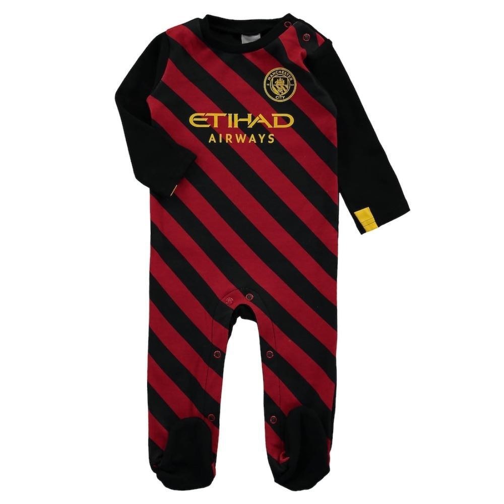 Manchester City Away Baby Sleepsuit 2022/23 UK