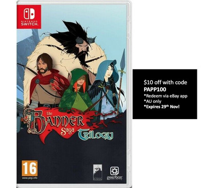 The Banner Saga Trilogy Nintendo Switch Ns Brand New Sealed Free