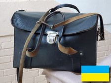 VINTAGE SOVIET USSR LEATHER CASE BAG FOR PROFESSIONAL PHOTOGRAPHER HIPSTER