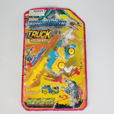 NEW Mechanical Beast Jurassic Dragon King Truck Deformation Team 2012