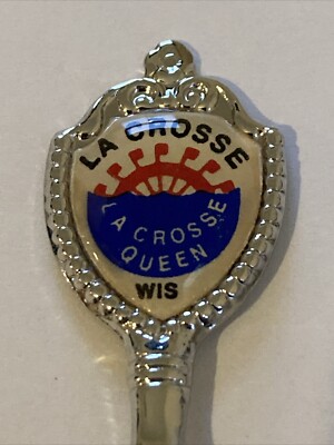 La Crosse Queen Wisconsin Vintage Souvenir Spoon Collectible