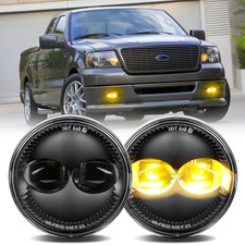 2pcs Led Fog Lights Yellow White Switchback Bumper Lamp For Ford F150 2007-2014 2pcs Led Fog Lights Yellow White Switchback Bumper Lamp For Ford F150 2007-2014