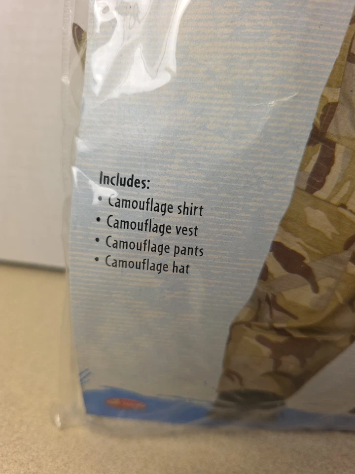 Fun World Delta Force Costume Halloween Camo Military Child Medium 8-10 No Vest - Image 4 of 4