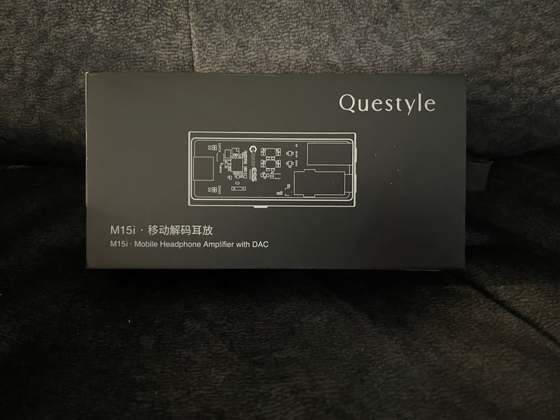 QUESTYLE M15i Headphone Amp MFi Certified Portable USB DAC Amps with 4.4/3.5 mm
