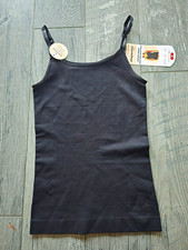 Shapermint Seamless Shaping Camisole Adjustable Straps Black M Abdomen