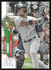 2020 Topps Holiday Gleyber Torres #HW180 New York Yankees