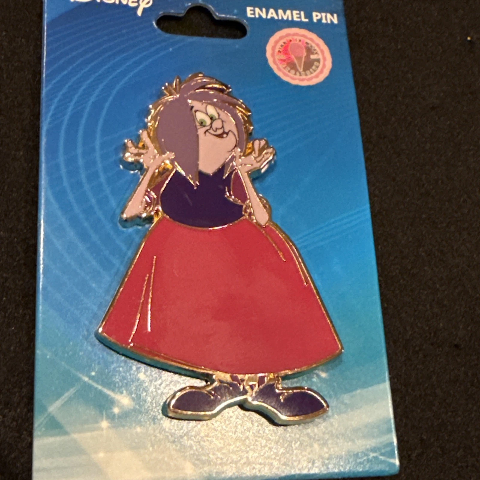 Disney Pin PALM Sword And The Stone Madam Mim - Pink A La Mode