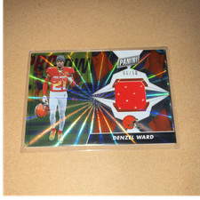 Panini 2019 Day Pro Bowl Materials Denzel Ward #DW Rainbow Spokes06 /50 Browns