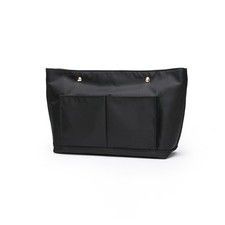 Nylon Black Medium Lightweight Handbag Organizer Insert Multiple Pockets