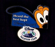Disney PLUTO VACATION CLUB 2005 EXCLUSIVE CHARACTER Pin