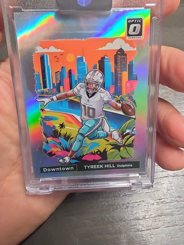 Tyreek Hill #3 2024 Panini Donruss Optic Downtown card