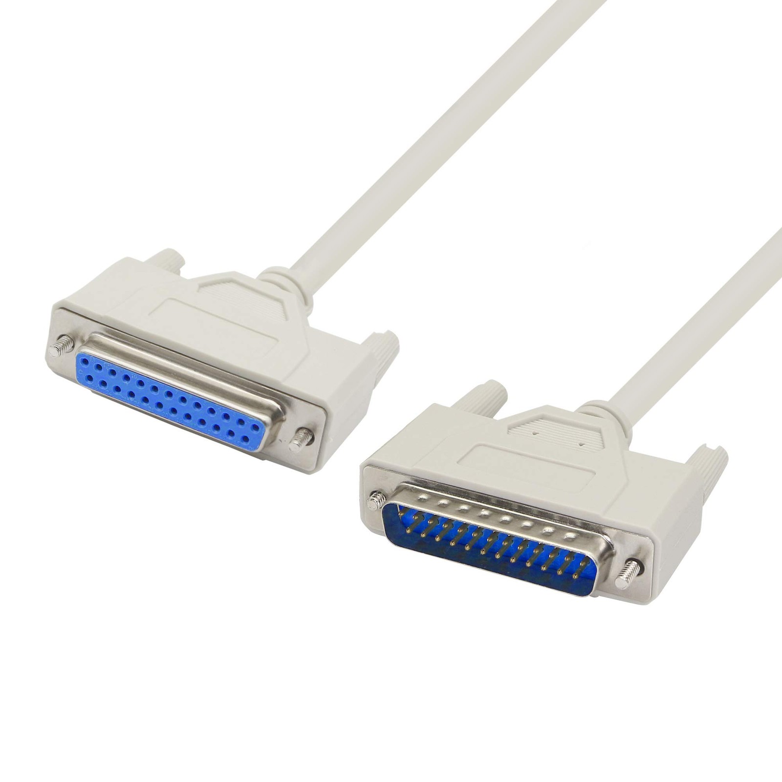 4.5ft DB25 Male-Female Parallel Printer Cable