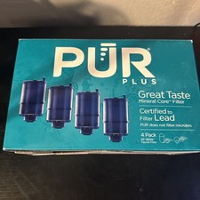 PUR Plus 4pck MineralClear Replacement Faucet Water Filter - 49119609 Retail 45