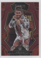 2023 Panini Select WWE Premier Level Maroon Prizm 10/149 Guru Raaj #154 0it8