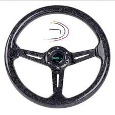 Rastp 13.8350mm Real Forged Carbon Fiber Steering Wheel Style-c 6 Bolts Rastp 13.8350mm Real Forged Carbon Fiber Steering Wheel Style-c 6 Bolts