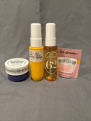 Bundle!! - Sol de Janeiro Delicia Drench Body Butter 0.84oz Travel Size + EXTRAS