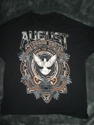 Retro August Burns Red Black Cotton All size S-5XL Gift For Fans T-shirt BL116