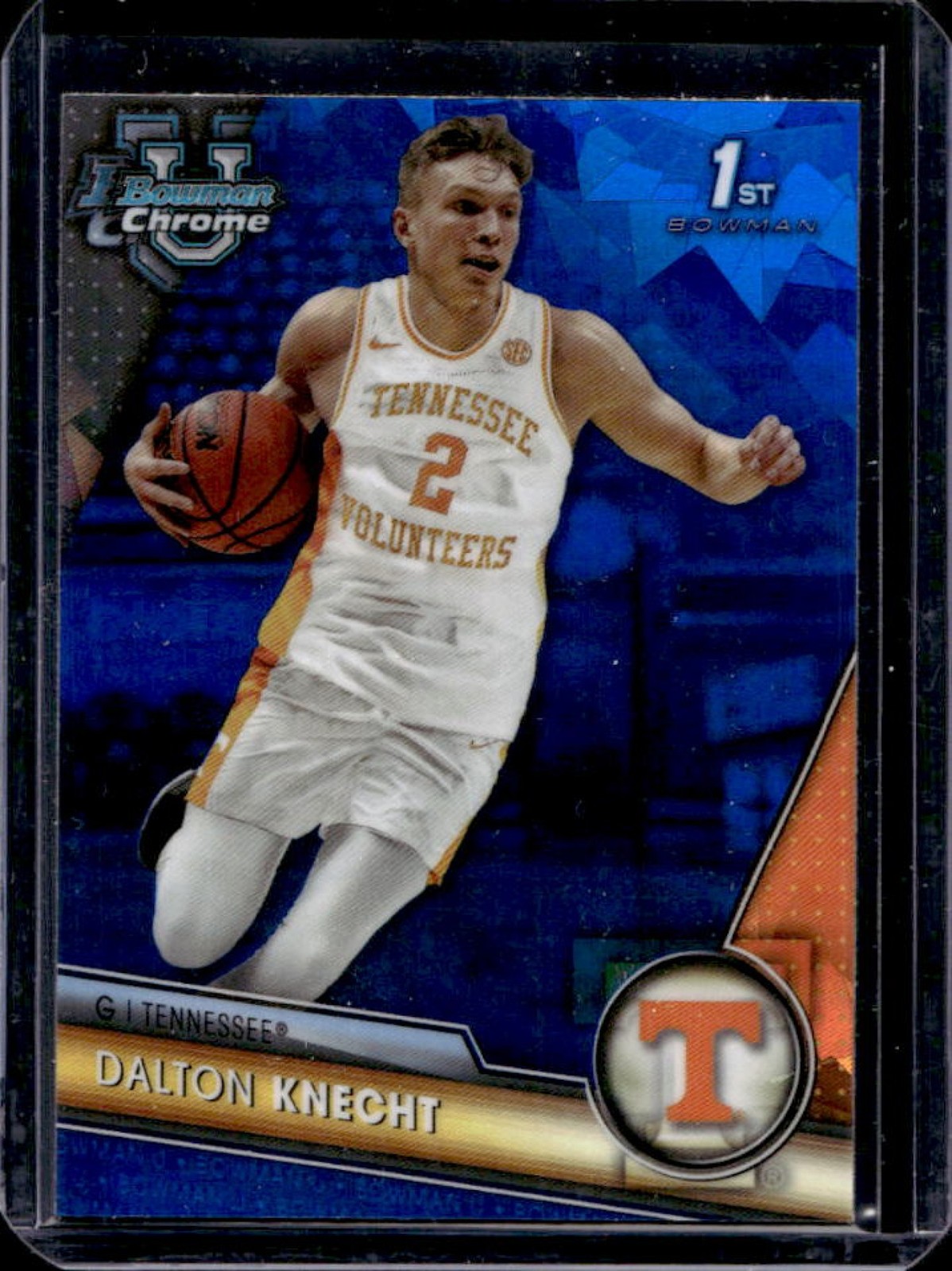 2023-24 Bowman Chrome U Sapphire Dalton Knecht #48 Volunteers