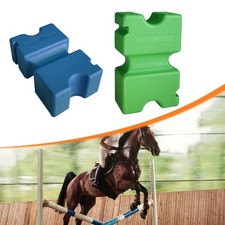 Jump Block for Horses Versatile Stackable Portable Sturdy Training Equipment