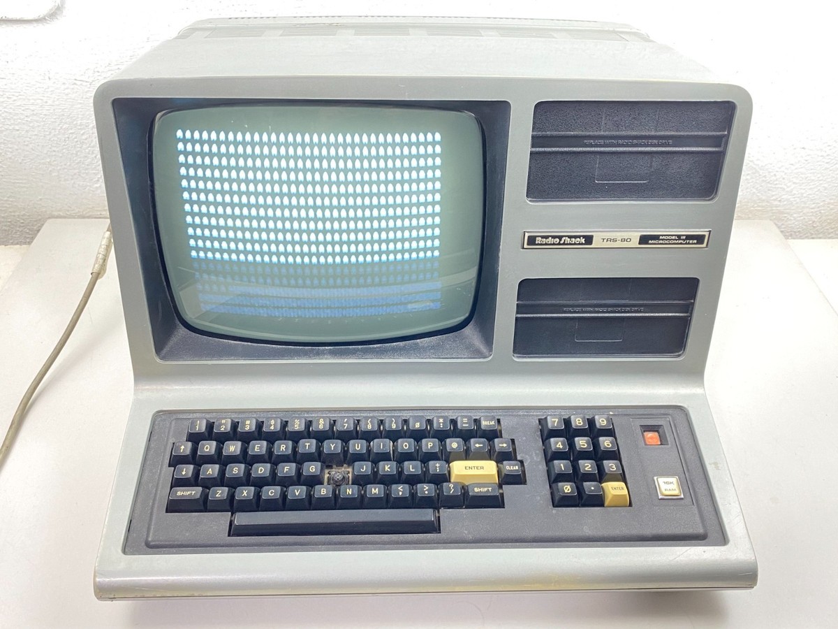 DENON T-80D 3BAND 10TRANSISTOR ラジオ ジャンク Vintage Tandy Radio Shack TRS-80 Model III 3 Micro Computer 262