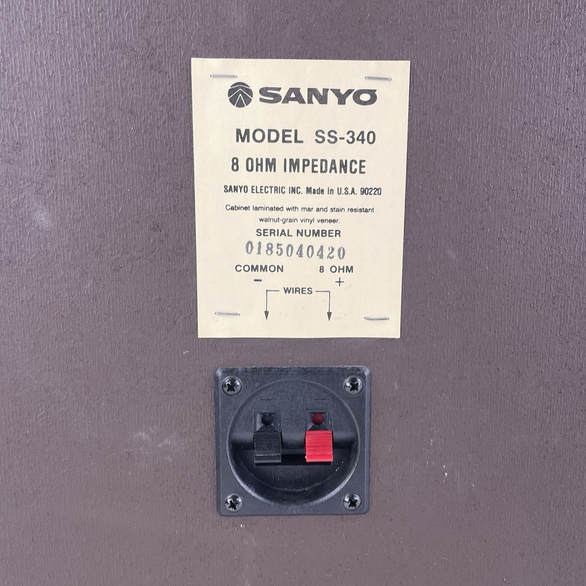 Sanyo SS-340 26