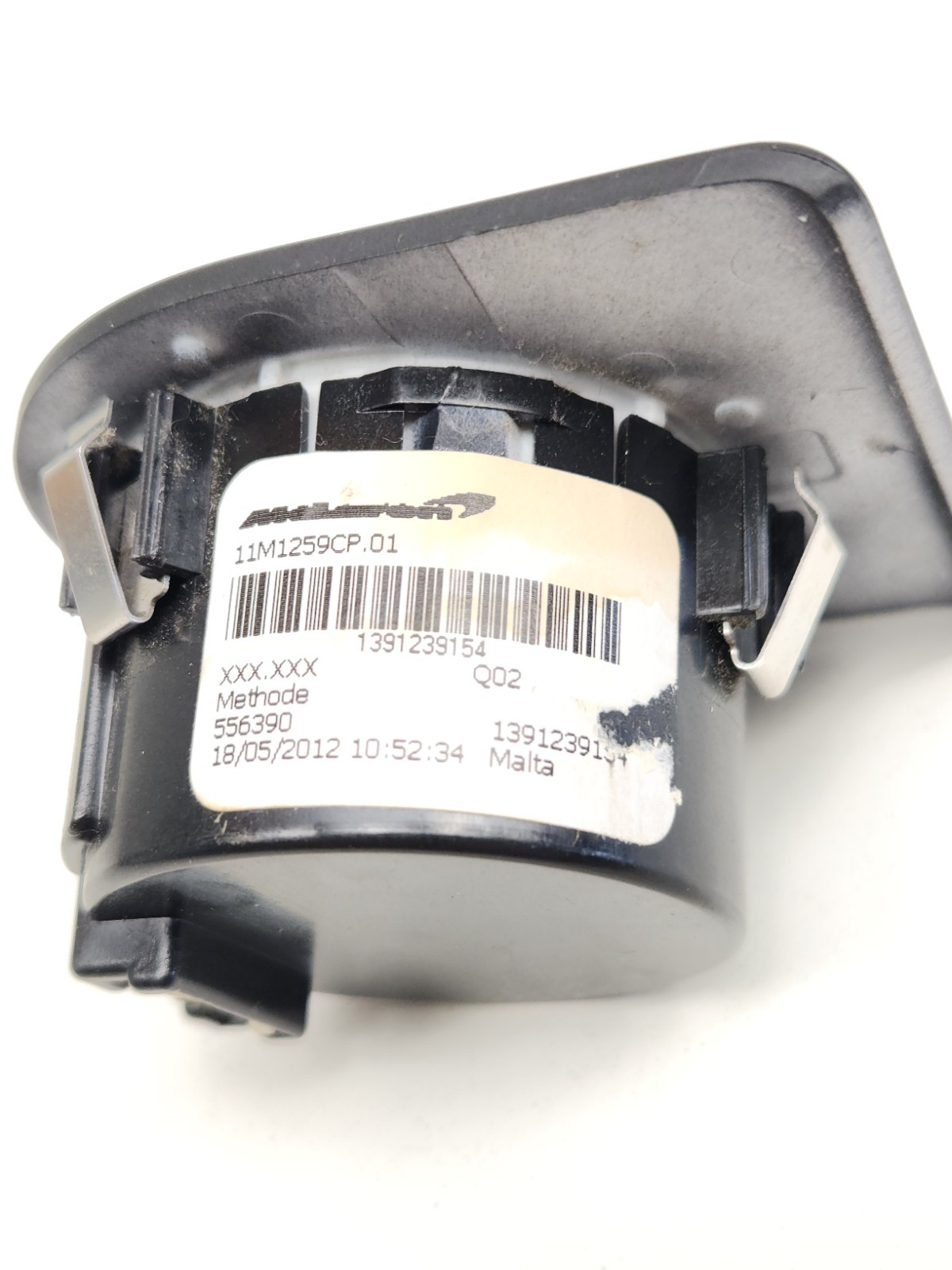 2012-2014 MCLAREN MP4-12C 650S HEADLIGHT LAMP CONTROL SWITCH ASSEMBLY UNIT OEM