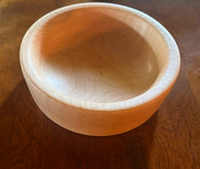 Hand Turned Small Wooden Bowl, VT Hard Maple.