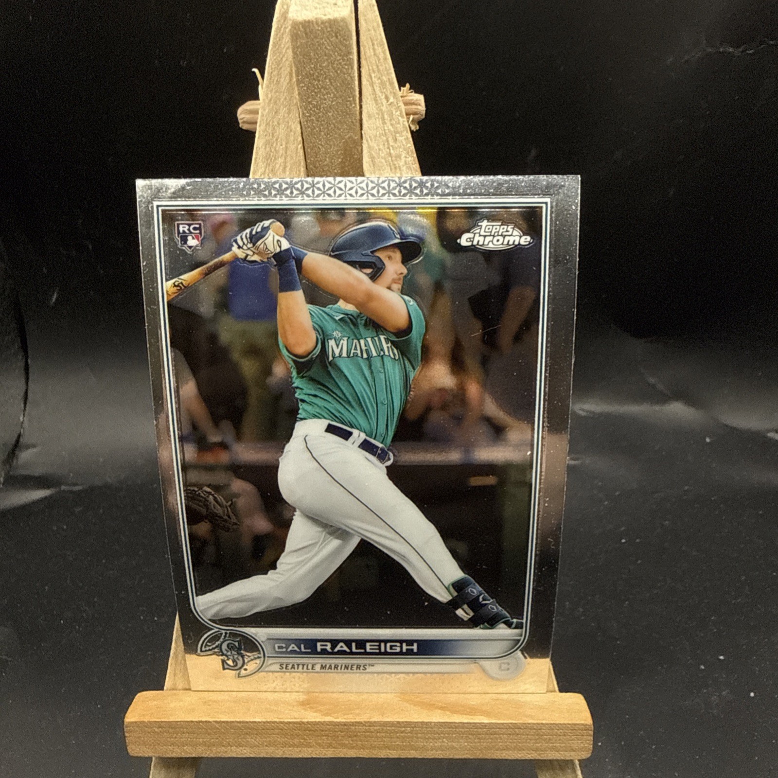 2022 Topps Chrome Cal Raleigh RC Rookie #149 Mariners