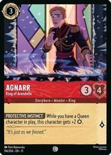 LORCANA AGNARR - KING OF ARENDELLE 114/204 WINTERSPELL NM/M