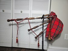 Great Highland Bagpipe Full Size Scottish Bagpipes #GHB8917-G