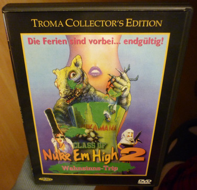 DVD : Class of Nuke 'Em High 2 - Wahnsinns-Trip TROMA COLLECTORS EDITION.