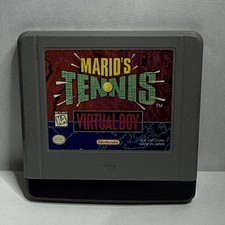Mario's Tennis Nintendo Virtual Boy Cartridge NTSC-U/C Sports Tennis