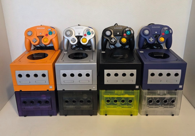 #ad Nintendo GameCube DOL 001 Console Choose Color Controller Memory Card Bundle $129.50