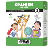Spanish for Kids Set 3: Beginner Reader Box Set   10 Readers with Online Audio 